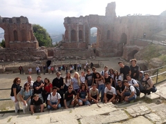Taormina - στο Αρχαίο Θέατρο